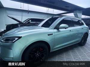 فيلم تغليف سيارات فاخر من مادة TPU - ذاتي الإصلاح، متغير اللون، حماية من الأشعة فوق البنفسجية/الأشعة تحت الحمراء، حماية من الرمال والخصوصية، سماكة 7.5 مل، ضمان 5 سنوات - Product Image 5