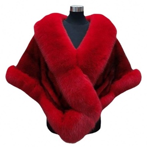 Pelliccia Sintetica Imitazione <span class=keywords><strong>Visone</strong></span> e Volpe, Scialle in Pelliccia Sintetica, Mantella da Donna, Cappotto in Pelliccia Sintetica, Vestito Invernale Nuovo 2026 - Product Image 5