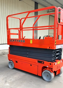 รถ<span class=keywords><strong>ยก</strong></span>แบบกรรไกรไฟฟ้าขับเคลื่อนด้วยตัวเอง รุ่นพรีเมียม JCPT1008HD ความสูงทำงาน 10 เมตร รับน้ำหนักได้ 230 กิโลกรัม สำหรับงานบำรุงรักษาภายในอาคาร - Product Image 5