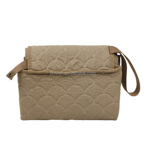 Couche à base d'eau écologique sans solvant et technologie de matelassage remplie de soie pour bébé petit sac de voyage avec logo personnalisé - Product Image 2