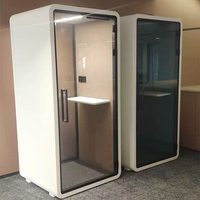 Silent Box Audio Studio Mini chambre insonorisation téléphone Pod pour bureau cabine de musique acoustique pour personne seule