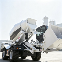 Camión Mezclador de Concreto Autocargable de Gran Capacidad (3.5m³) para Ingeniería de Carreteras, Ahorra Trabajo