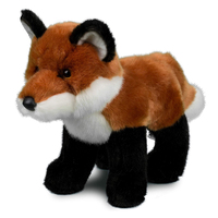 Fabricant en gros doux dessin animé neuf queues bébé animal renard jouets en peluche PP coton rempli oreiller jouet renard
