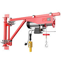 Grue à flèche pliante murale électrique PA600, nouvelle, gain de place, portable, capacité de levage 200 kg, télécommande, pour garage