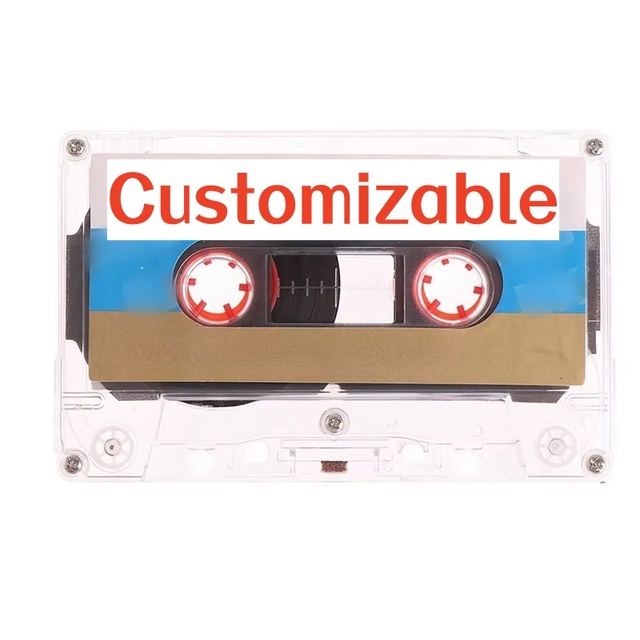 Blank Recording Cassette Tapes Recordable 30 60 90 120-Minute High-Quality Audio for Recorders, Players and Language Repeaters