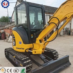รถขุดตีนตะขาบนำเข้า Komatsu PC35MR PC35 มือสอง รุ่นเล็ก ขายดี มีสินค้าในสต็อก รถขุดก่อสร้าง PC50 PC30 PC78 สำหรับขาย - Product Image 4