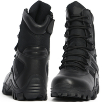 Chaussures de randonnée extérieures respirantes personnalisées; bottes tactiques résistantes à l'usure; bottes de sport ultra-légères.