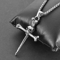 Colliers et chaînes de mode raffinée en acier inoxydable 316L plaqué argent, résistants au ternissement et à l'eau, style Hip Hop