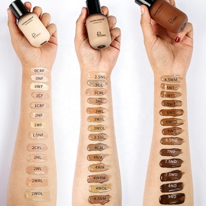Vente en gros Correcteur de maquillage longue durée à couverture complète Fond de teint liquide Crème Fond de teint blanchissant imperméable et hydratant - Product Image 2