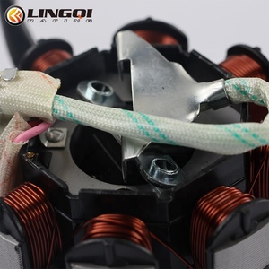 LINGQI RACING 磁电机定子 8 极 5 线 定子点火线圈磁电机 适用于 50cc 发动机越野摩托车 ATV 轻便摩托车踏板车 - Product Image 3