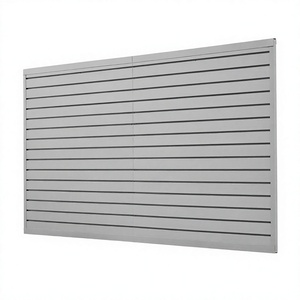 Panel de Pared Exterior Moderno y Minimalista de WPC, Tablero Decorativo Impermeable con Rayas para Exteriores de Casas - Product Image 2