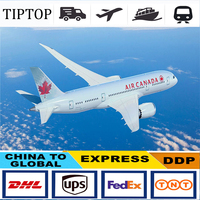 Service de distribution standardisé porte-à-porte efficace Expédition internationale de fret via Air + Express Chine France TIPTOP