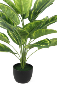 Bất động cảm ứng Nhân Tạo Màu Xanh lá cây Táo 60cm 18 lá Bonsai môi trường thân thiện với 10 năm cuộc sống thời gian trang trí cho trong nhà ngoài trời - Product Image 4