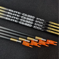 Flèches Pandarus Elite CA320 3.2mm ACC, tiges de flèches X10 pour tir à l'arc et tir sur cible