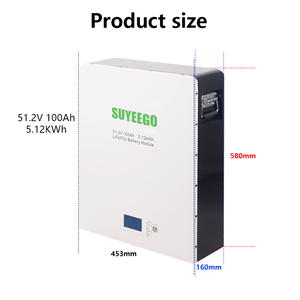 Solar Home Energy Storage <b>Battery</b> 10KWH 15KWH 51.2V Lithium Ion <b>48V</b> 200AH 300AH Rechargeable <b>Batteries</b> SYGB-LFP Wall Mounted Sol - Product Image 2