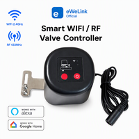 EWelink WiFi Smart Phone Controller Watering Valve Manipulator Timer Smart Watering System RF433 2.4G Works Alexa Google