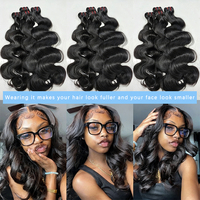 Extensiones de Cabello Humano Virgen 12A Ondulado Natural Vietnamita, Doble Trama, Cutícula Alineada, Puntas Gruesas, Sin Enredos, Sin Caída, Proveedor