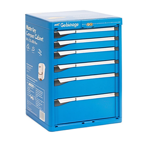 Fami Master Key Comfort <b>Drawer</b> Cabinet 561x726x800 Mm 6 <b>Drawers</b> Gentian Blue Ral5010 <b>Tool</b> Storage - Product Image 2