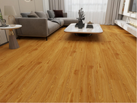 Revêtement de sol SPC imperméable, planches de vinyle rigides à clipser, aspect bois, vente en gros