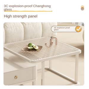 Hot Sale Modernes <span class=keywords><strong>Design</strong></span> Metallrahmen Beistell tisch Square <span class=keywords><strong>Nesting</strong></span> Couch tisch - Product Image 5