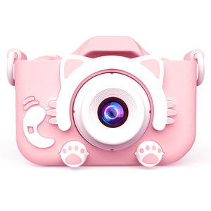 Neue Cartoon-Kinderkamera mit High-Definition-Videoaufnahme, Dual-Kamera-SLR-Digitalkamera-Spielzeug, Urlaubsgeschenk - Product Image 6
