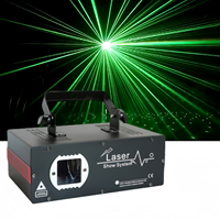Lampu Laser Langit Berbintang RGBW 8W Berkualitas Tinggi dengan Kontrol DMX512 Proyeksi 10m untuk Pertunjukan Klub Malam