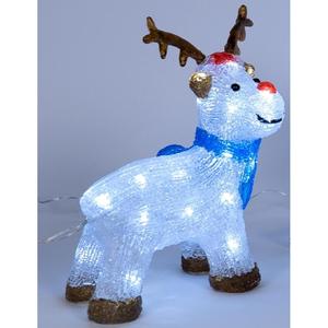 LAMPE LED EN ACRYLIC 30 LED 25X16 H. 25CM AVEC MINUTER - Product Image 1