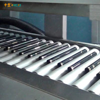 Machine d'estampage à feuille chaude entièrement automatique, pour petits tubes en plastique, petits stylos barres, 50 pièces/minutes, livraison gratuite