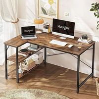 Bureau d'ordinateur portable multifonctionnel en métal en forme de L, durable, portable, minimaliste pour la maison, pour le jeu, l'écriture, l'étude
