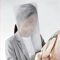 Bonnet de protection pour maquillage Dermacol, en organza, pour protéger le maquillage