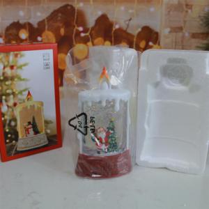 Nouveauté : Bougie LED 1L blanc chaud avec eau pour la décoration de Noël, cadeau pour enfants - Product Image 5