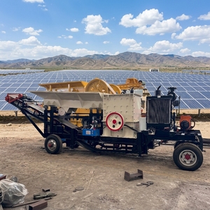 La Trituradora Móvil Tipo Caja PC800 (con Transportador), un Éxito de Ventas en Sudáfrica, <span class=keywords><strong>Es</strong></span> Adecuada para Piedra Azul y Construcción - Product Image 1