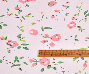 宽度150厘米夏季涤纶数码印花面料柔软透气护肤花雪纺面料儿童连衣裙女裙 - Product Image 3