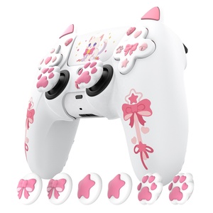 สำหรับฝาครอบคอนโทรลเลอร์ PS5 - ผิวซิลิโคนนุ่มป้องกันแบบน่ารัก - Product Image 2