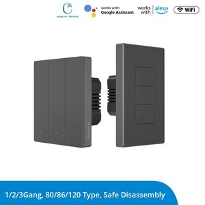 Interruptor de Pared Inteligente con Wi-Fi y Batería M5-1C-86 con Rango de Control de 5m y Controlador de Escenas - Product Image 2