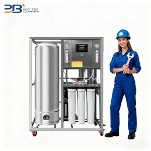 Customize 500L/Hour Capacity <strong>5</strong>-<strong>stage</strong> Industrial <strong>Reverse</strong> <strong>Osmosis</strong> Equipment <strong>with</strong> UV <strong>System</strong> for Bottle Water Industry - Product Image 1