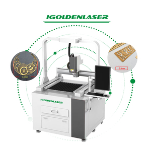 เครื่องตัดไฟเบอร์เลเซอร์แบบพกพาขนาดเล็ก รุ่น 5060 สำหรับตัดหิน ไม้ และแก้ว - Product Image 1