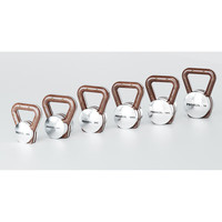 Kettlebell universel en bois de noyer et acier Kepler KG755, écologique, de haute qualité, pour la maison, équipement de fitness, personnalisation possible.