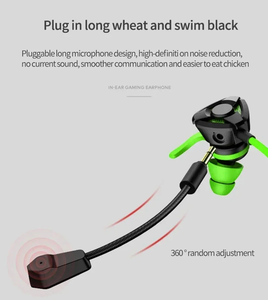 G9型-C/3.5毫米插头耳机有线游戏耳机免提耳机游戏耳塞带麦克风 - Product Image 2