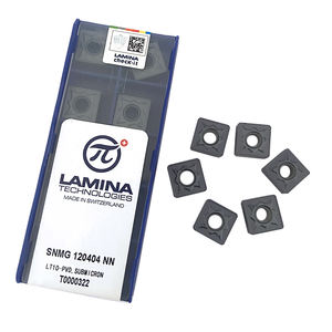 SNMG120404-NN LT10 100% คาร์ไบด์แบบดั้งเดิมเครื่องมือกลึงคาร์ไบด์แทรกตัด CNC - Product Image 3