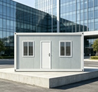 Conteneurs en acier modernes robustes de 40 pieds pour abri de voiture et logement d'équipements lourds, finition antirouille, système verrouillable, garantie 2 ans