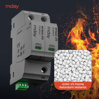 Protector Contra Sobretensiones Industrial Mday T1+T2 MYH12.5 Tipo 1 y Tipo 2 SPD 50kA 275V AC para Riel DIN, con Certificación UKCA BS EN 61643-11, Unidad de Consumo