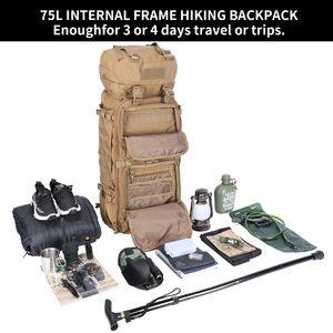 बड़े कैंपिंग सामरिक लैपटॉप बैकपैक्स मोलल हाइकिंग डेपैक्स - Product Image 4