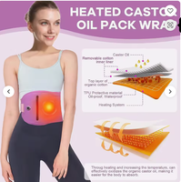Nouveau sac d'huile de ricin professionnel sur mesure réutilisable 2026 pour la thérapie par la chaleur et la compression