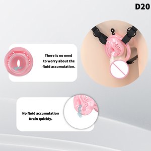 กรงพิมพ์3D YPM พร้อมกรงทรัมเป็ตกรงเรซิ่นสีดำสีชมพูกับแหวน<span class=keywords><strong>6</strong></span>ขนาดสำหรับล็อคพลาสติกขนาดเล็ก - Product Image 5