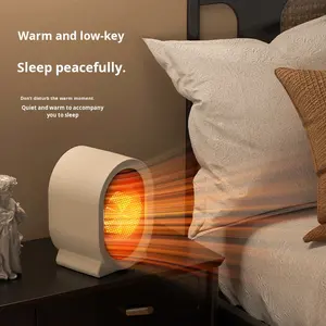 Mini Calentador de Escritorio con Protección Contra Sobrecalentamiento, 400W, Uso en Dormitorio, Elemento Calefactor Portátil, Calentadores Eléctricos con Ventilador - Product Image 5