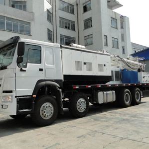 HJH Foreuse de puits d'eau portable montée sur camion, à moteur diesel, capacité de forage 200m, 18 tonnes, entraînement hydraulique par haut de gamme - Product Image 3