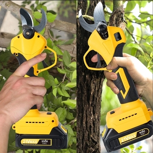 Cisaille d'élagage sans fil portable pliable à moteur brossé 21V Li-ion 5x2000mAh, épaisseur de coupe 40mm - Grande Vente - Product Image 2