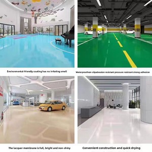 Pintura Autonivelante para Pisos de Cemento, Resina Epoxi Resistente al Desgaste para Garajes y Talleres, Antideslizante y Aplicable con Brocha para Ingeniería - Product Image 3