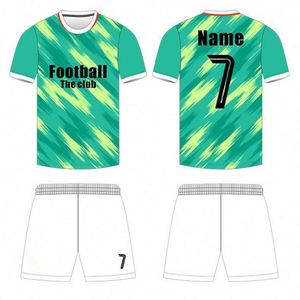 เสื้อฟุตบอลย้อนยุคแบบสั่งทำปี 2026 ขายส่ง แห้งเร็ว ระบายอากาศได้ดี ผลิตจากโพลีเอสเตอร์/ผ้าฝ้าย พิมพ์ลายด้วยความร้อน แบบสั้น - Product Image 5